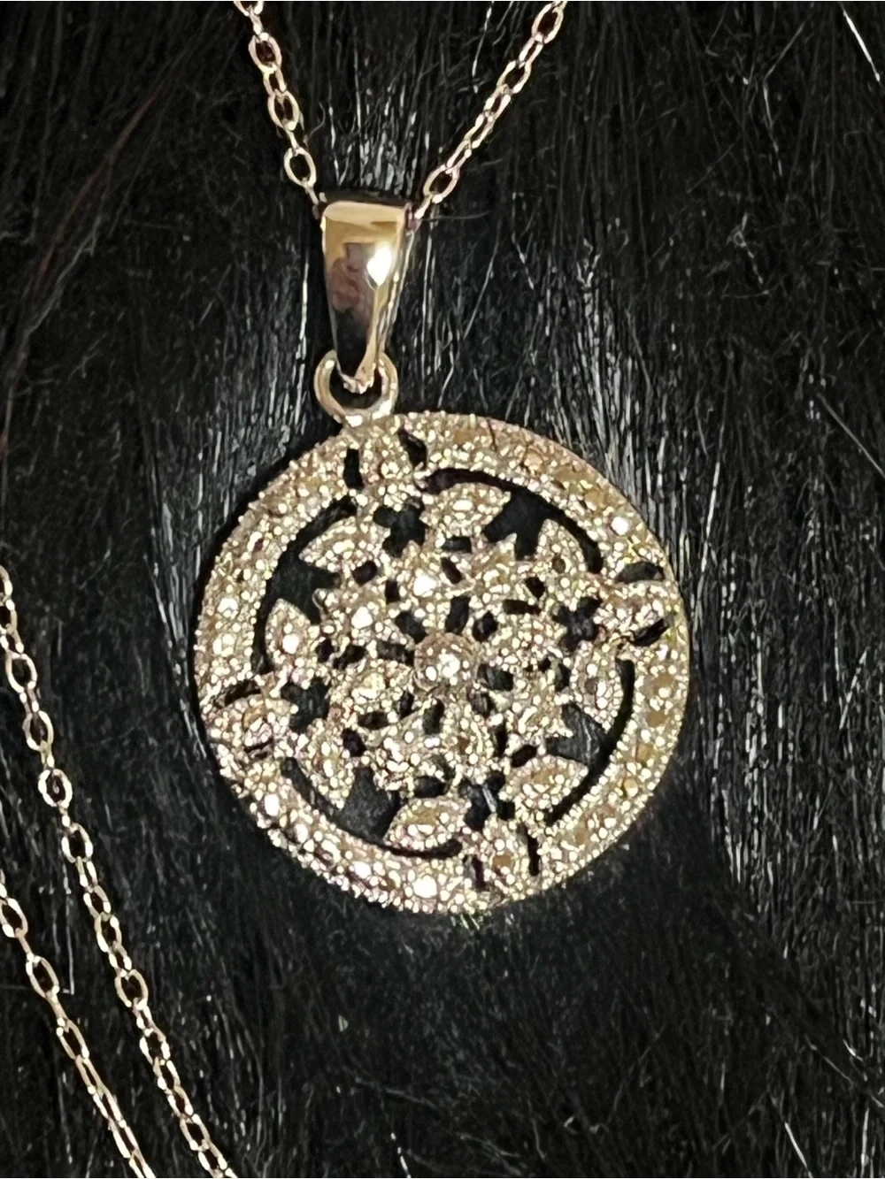 Sterling Ornate Necklace